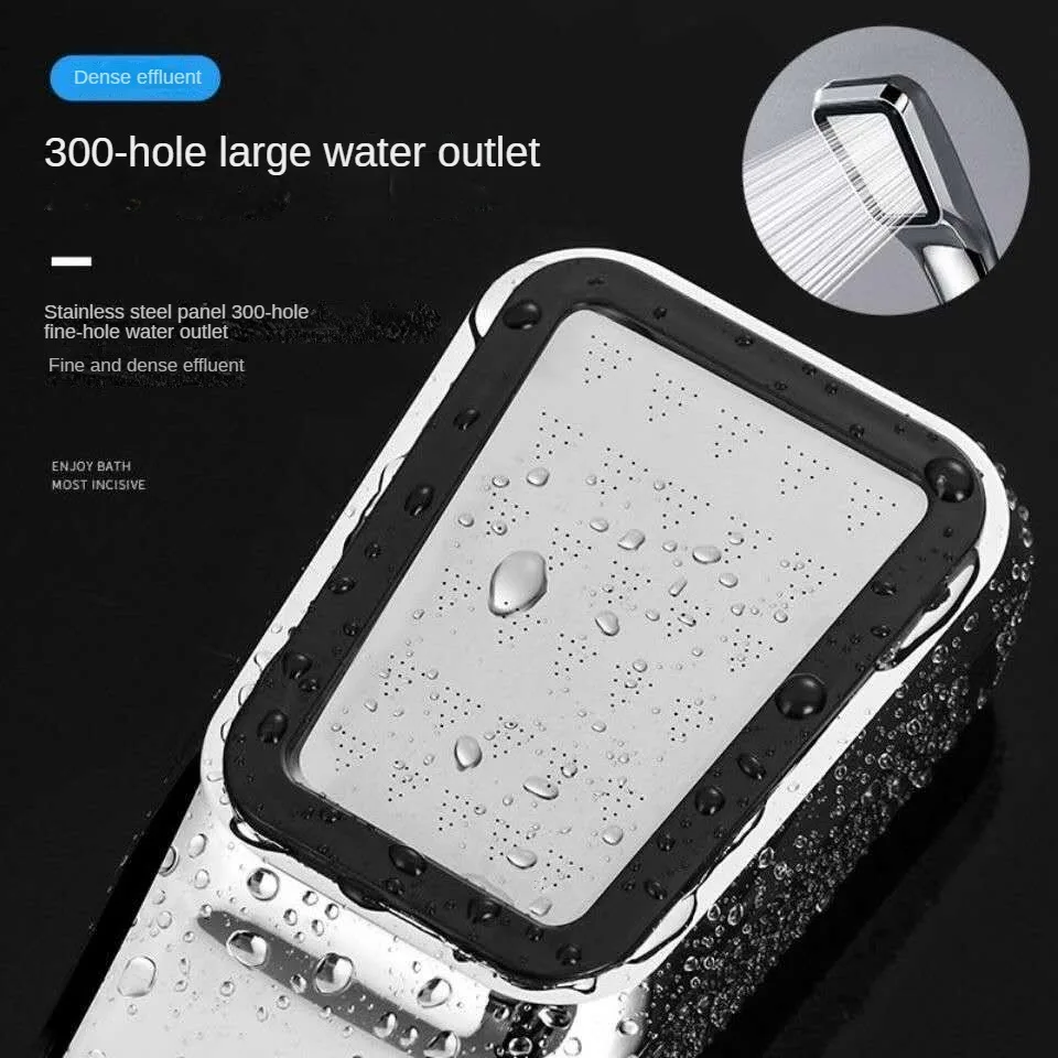 Ultimate Shower Experience: 300 Hole Pressurized Square Handheld Shower Head - Unleash the Power of Water
Ultimate Shower Experience: 300 Hole Pressurized Square Handheld Shower Head - Unleash the Power of Water