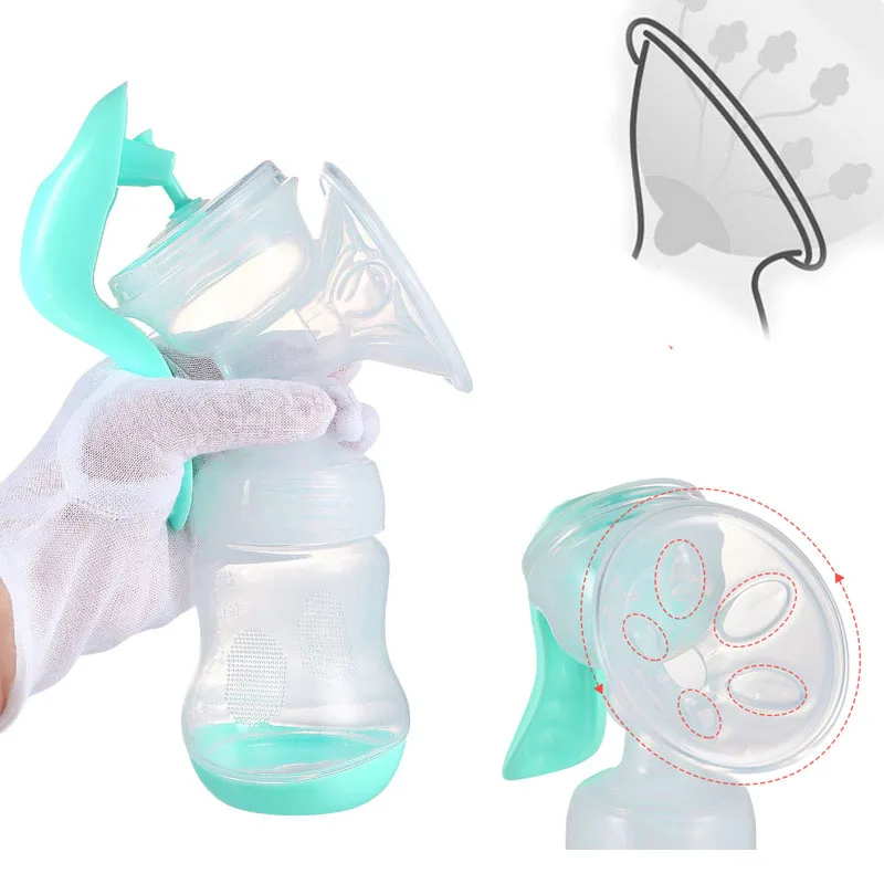 Breast Pump Baby Nipple Manual Suction Milk Pump Feeding Breasts Pumps Milk Bottle Sucking Postpartum Supplies Accessories 
Breast Pump Baby Nipple Manual Suction Milk Pump Feeding Breasts Pumps Milk Bottle Sucking Postpartum Supplies Accessories