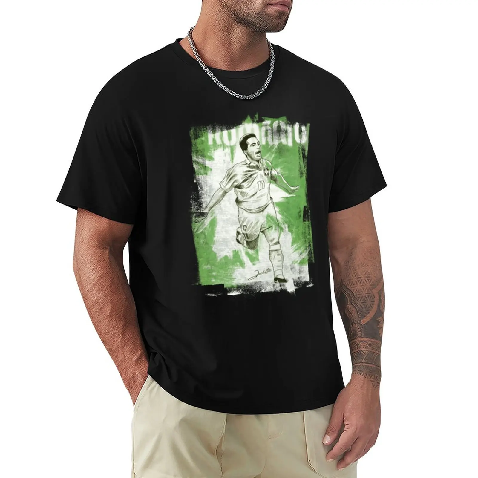 Brazil 7 Romário And Romario And Farias Football Team Sports Champion Funny T-shirts High Grade Fitness USA Size 
Brazil 7 Romário And Romario And Farias Football Team Sports Champion Funny T-shirts High Grade Fitness USA Size