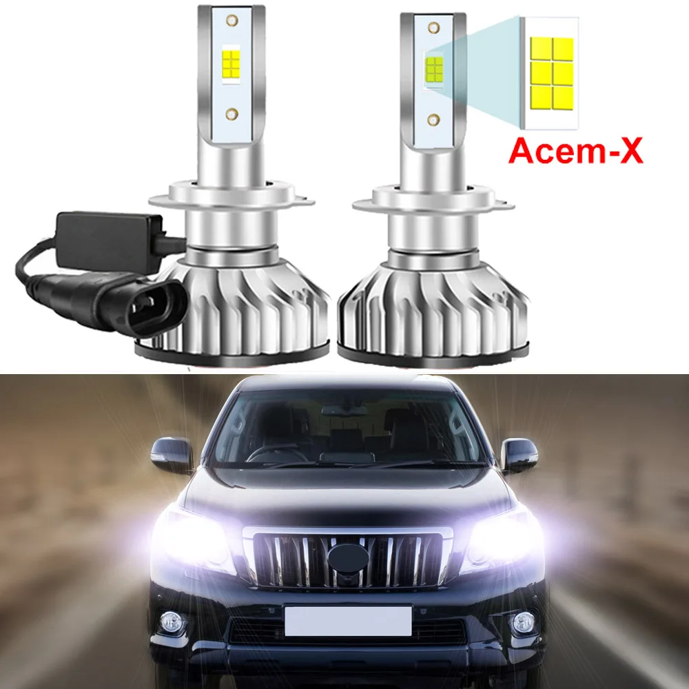 2Pcs For Toyota Land Cruiser Prado 150 Series 2009 2010 2011 2012 2013 2014 2015 Led Headlight Bulb High Low Beam Canbus 6000K
2Pcs For Toyota Land Cruiser Prado 150 Series 2009 2010 2011 2012 2013 2014 2015 Led Headlight Bulb High Low Beam Canbus 6000K