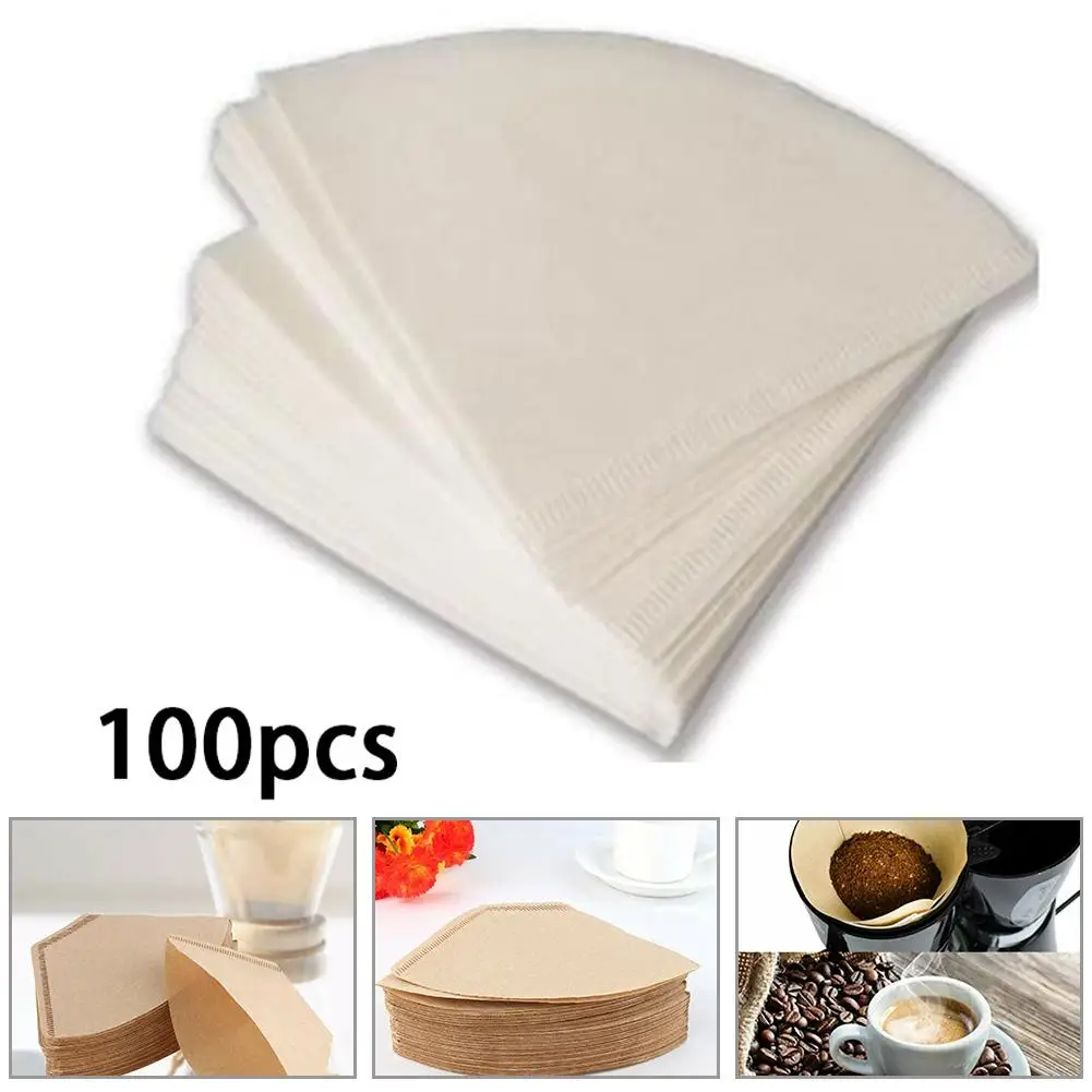 100PCS Fan-shaped Coffee Filter Paper Coffee Cup Strainers Replacement Espresso Filters Tea And Coffeeware Kitchen Accessories
100PCS Fan-shaped Coffee Filter Paper Coffee Cup Strainers Replacement Espresso Filters Tea And Coffeeware Kitchen Accessories