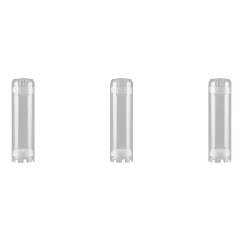 3X 10-Inch Reusable Empty Clear Cartridge Water Filter Housing Various Media Refillable
3X 10-Inch Reusable Empty Clear Cartridge Water Filter Housing Various Media Refillable