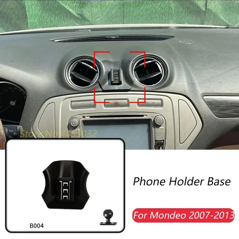 Основание автомобильного держателя телефона для Ford Mondeo Fusion MK4 2007-2013, фиксированная основа для выпуска воздуха без кронштейна, аксессуары, диаметр 17 мм
Основание автомобильного держателя телефона для Ford Mondeo Fusion MK4 2007-2013, фиксированная основа для выпуска воздуха без кронштейна, аксессуары, диаметр 17 мм