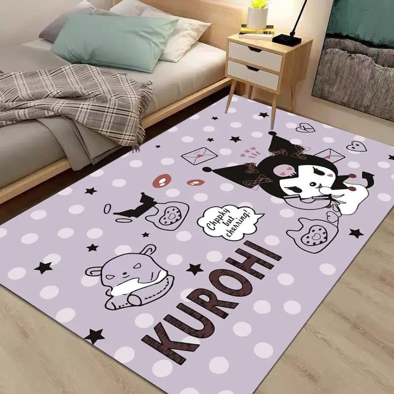 Sanrio Kawaii Kuromi Cinnamoroll Carpet Girls Heart Cute Cartoon My Melody Pochacco Bedside Carpet Children Table Toys for Kids
Sanrio Kawaii Kuromi Cinnamoroll Carpet Girls Heart Cute Cartoon My Melody Pochacco Bedside Carpet Children Table Toys for Kids