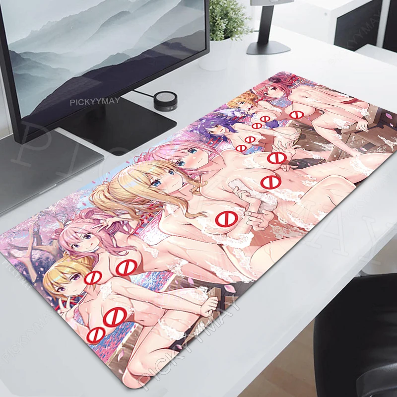 

Sexy Girl Gaming Mousepads Deskmat Gamer Mousepad Large Mouse Mat Anime Deskpad Keyboard Mats Breast Mouse Pad PC