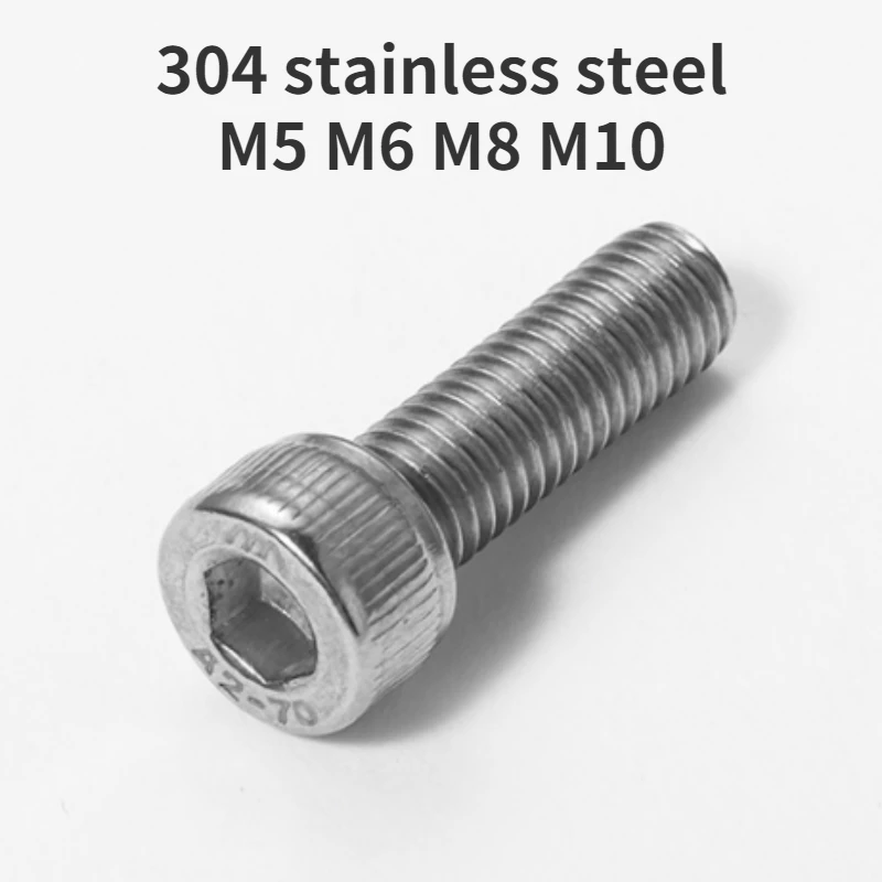 2/5/10/20Pcs M5 M6 M8 M10 304 A2-70 Stainless Steel Hexagon Socket Knurled Cap Head Bolts Thread Length=18mm-150mm
2/5/10/20Pcs M5 M6 M8 M10 304 A2-70 Stainless Steel Hexagon Socket Knurled Cap Head Bolts Thread Length=18mm-150mm