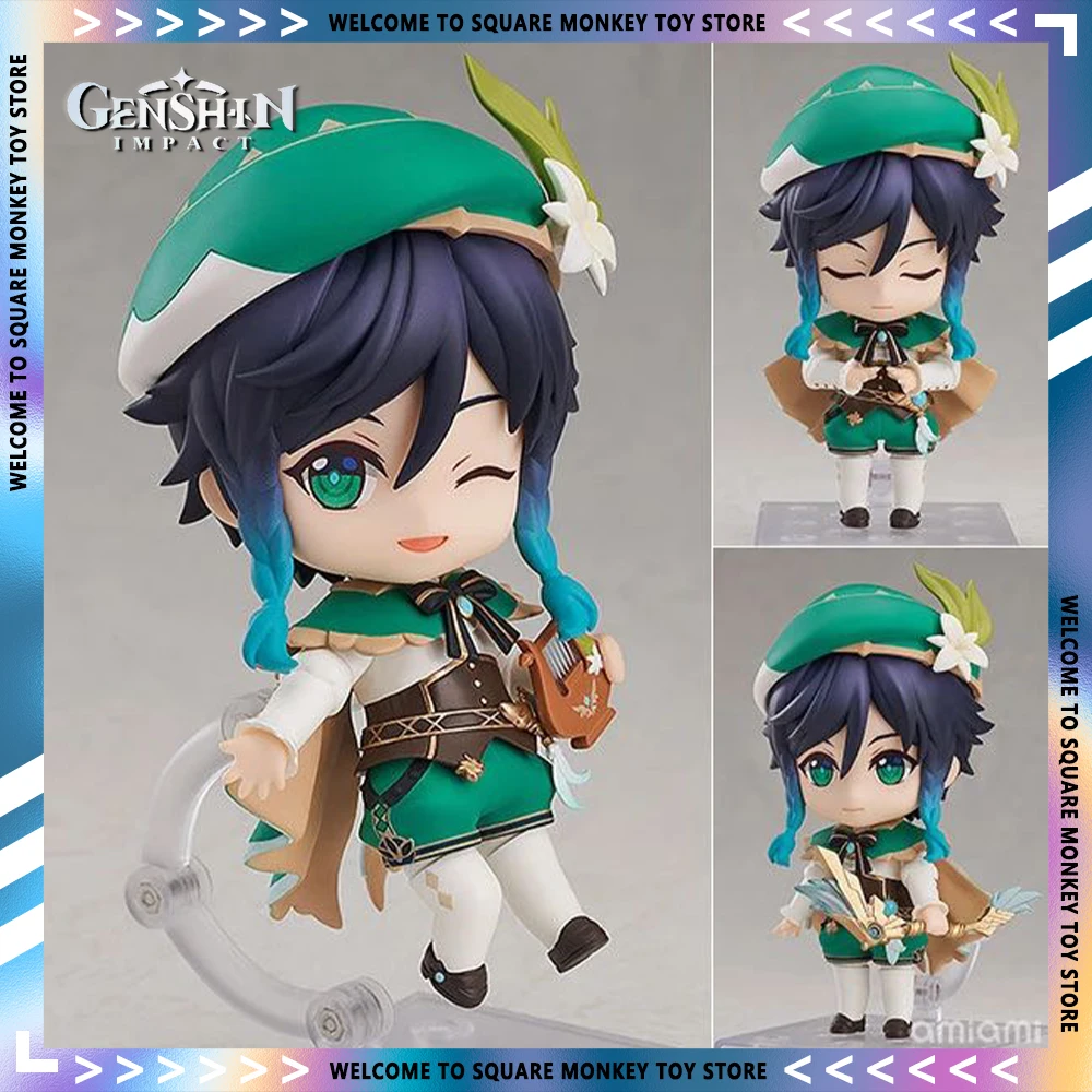 Аниме фигурки Genshin Impact Venti, 10 см, #1795, Gk, Barbatos, статуэтка, модель, кукла, украшение из ПВХ, коллекционные игрушки, подарки
Аниме фигурки Genshin Impact Venti, 10 см, #1795, Gk, Barbatos, статуэтка, модель, кукла, украшение из ПВХ, коллекционные игрушки, подарки