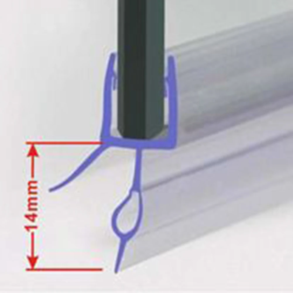 2pcs 50cm Bath Shower Screen Door Seal Strip Rubber Glass Door Weatherstrip Portable Window Glass Fixture Accessories
2pcs 50cm Bath Shower Screen Door Seal Strip Rubber Glass Door Weatherstrip Portable Window Glass Fixture Accessories