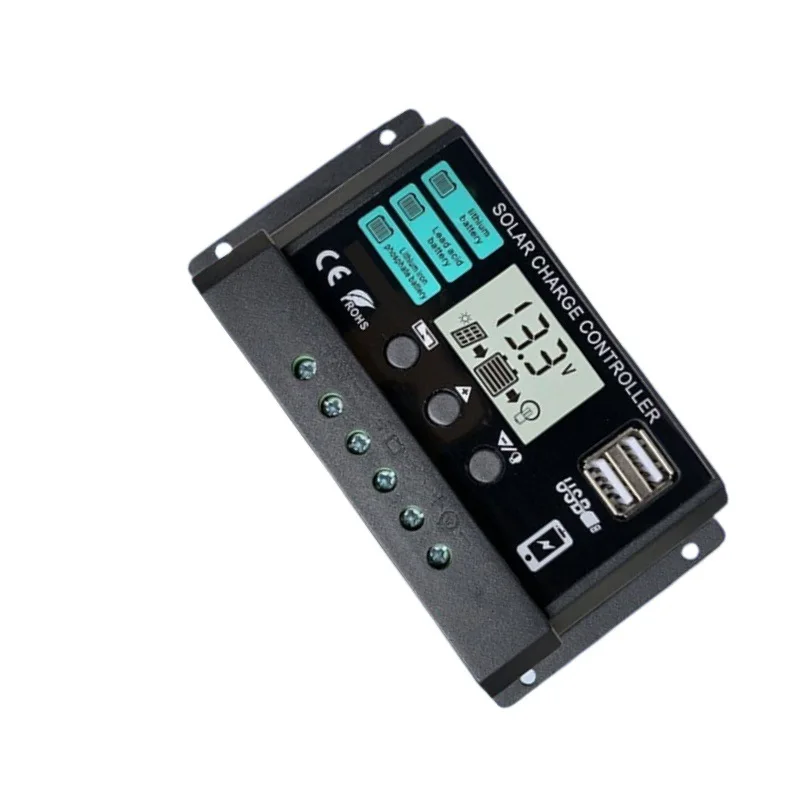 Солнечный контроллер 12/24В 100А с ЖК-дисплеем
Солнечный контроллер 12/24В 100А с ЖК-дисплеем