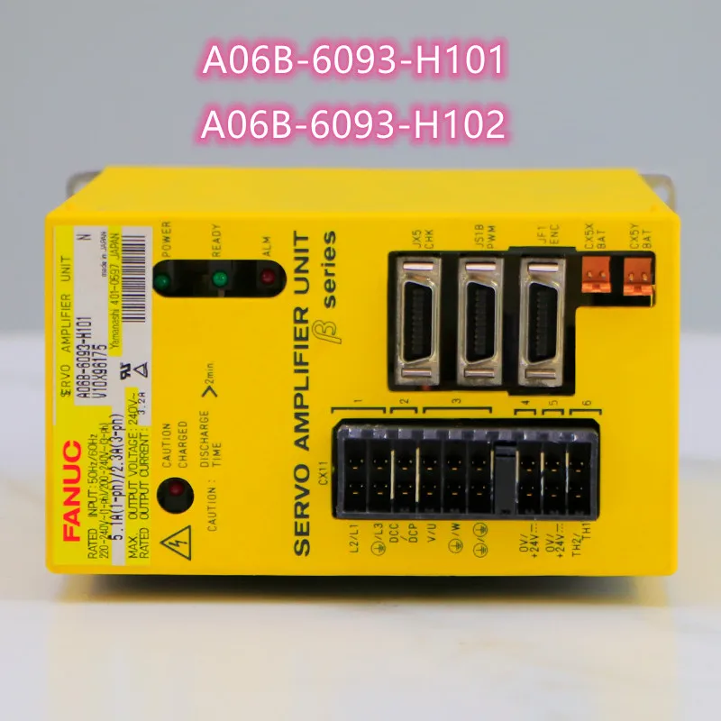 Fanuc Servo Drive A06B-6093-H101 A06B-6093-H102 Amplifier Module for CNC System Machine
Fanuc Servo Drive A06B-6093-H101 A06B-6093-H102 Amplifier Module for CNC System Machine