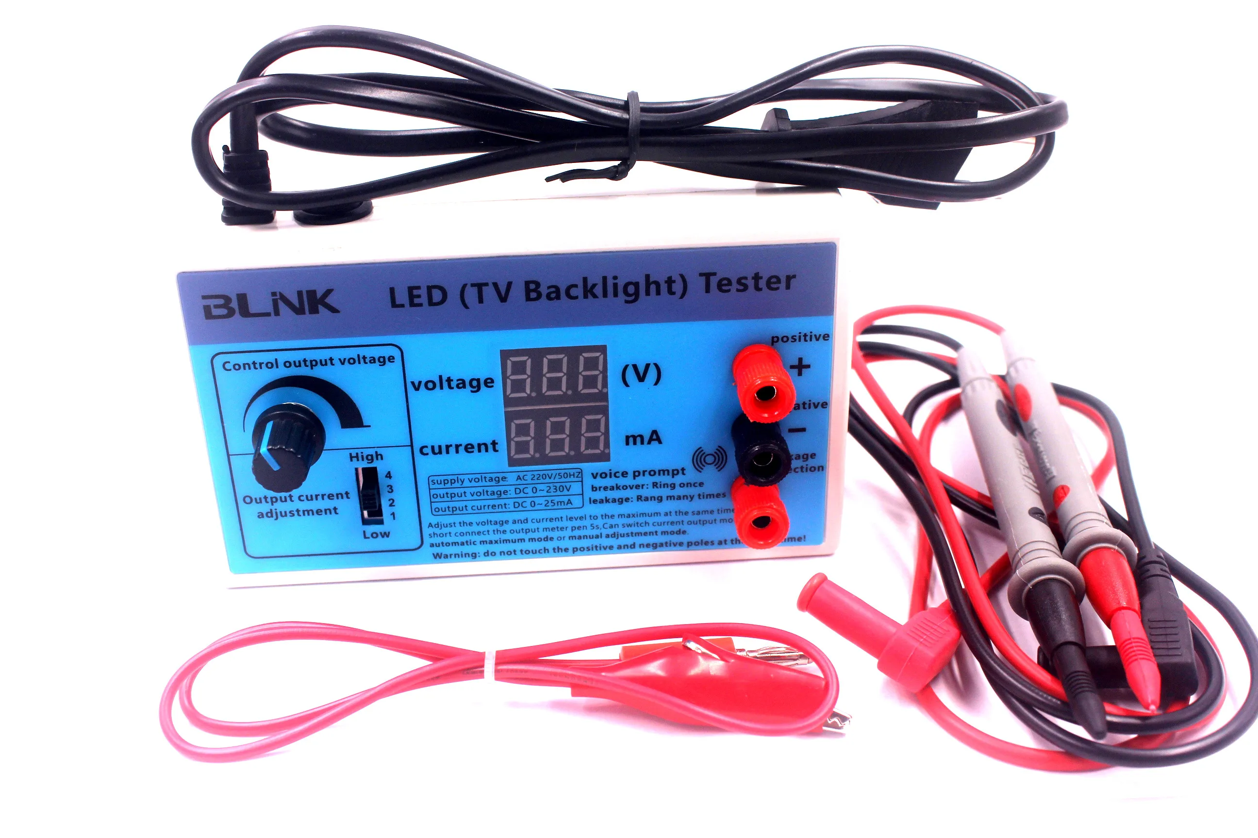 AC 220V EU plug Screen Led Backlighting LED Tester LCD TV LED backlighti Tester Lamp beads Light board LED light Tester
AC 220V EU plug Screen Led Backlighting LED Tester LCD TV LED backlighti Tester Lamp beads Light board LED light Tester