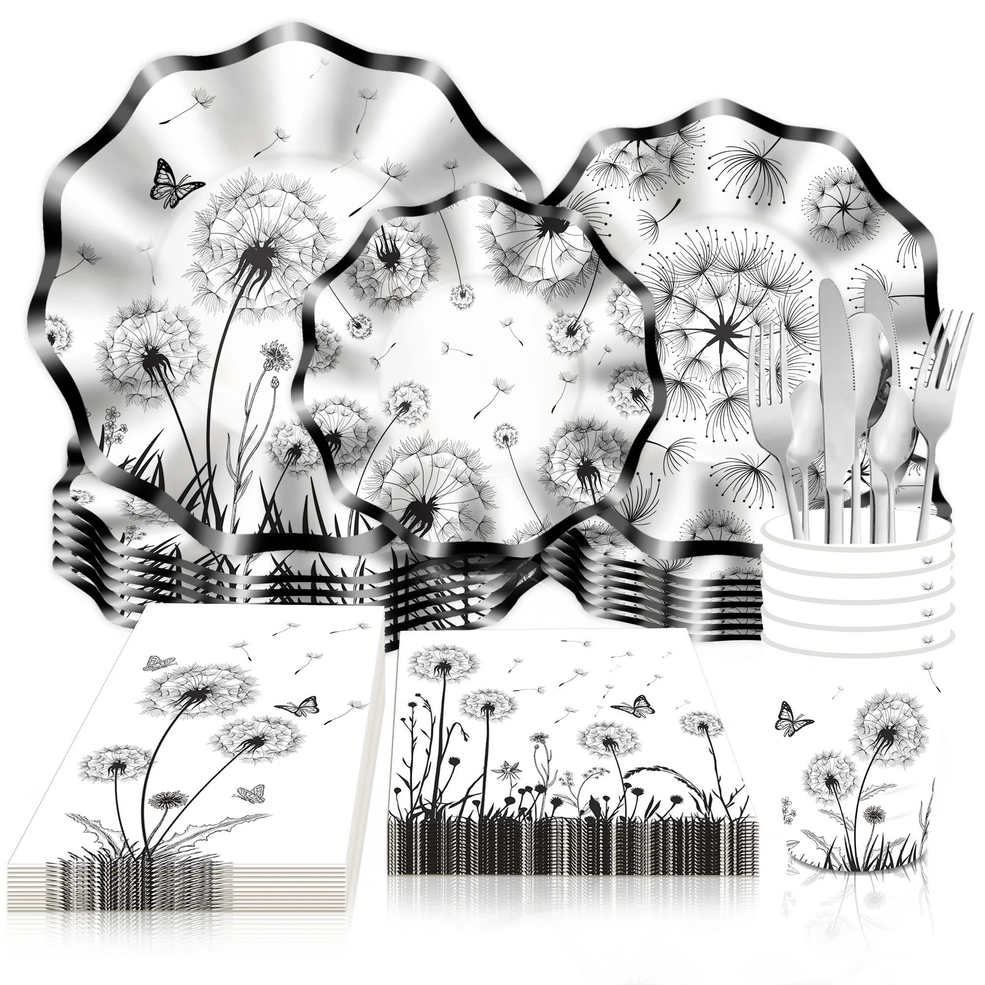 Одноразовая посуда в виде одуванчика
Одноразовая посуда в виде одуванчика