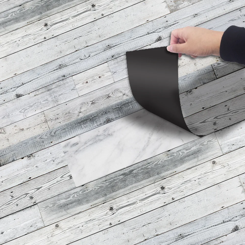 PVC Floor Stickers Self-Adhesive Wood Grain Floor Wallpaper Modern Wall Sticker Waterproof For Living Room Toilet Kitchen
PVC Floor Stickers Self-Adhesive Wood Grain Floor Wallpaper Modern Wall Sticker Waterproof For Living Room Toilet Kitchen