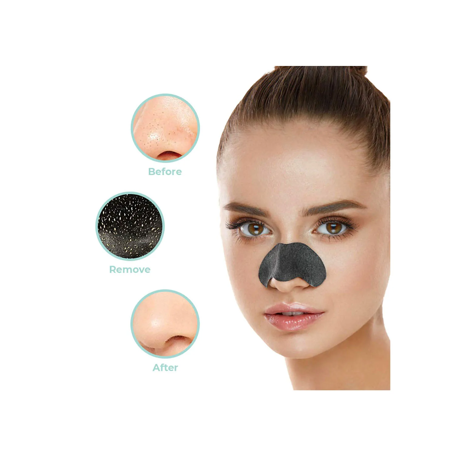 Beauty Blackheads Remover Pore Strips (10 Counts) , Deep Cleansing Strips Remove for Nose Area and Face Oil and Blackheads
Beauty Blackheads Remover Pore Strips (10 Counts) , Deep Cleansing Strips Remove for Nose Area and Face Oil and Blackheads