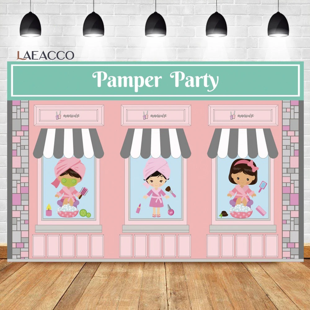 Laeacco Pamper Party Backdrop Pink SPA Bubbles Foot Bath Girls Lady Cosmetic Party Portrait Customized Photography Background
Laeacco Pamper Party Backdrop Pink SPA Bubbles Foot Bath Girls Lady Cosmetic Party Portrait Customized Photography Background