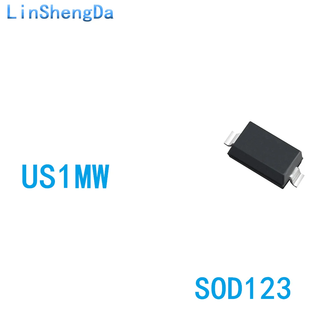 Fast recovery SMD diode US1MW SOD123 UF4007 screen printed U1M 1206 (100 pieces)
Fast recovery SMD diode US1MW SOD123 UF4007 screen printed U1M 1206 (100 pieces)