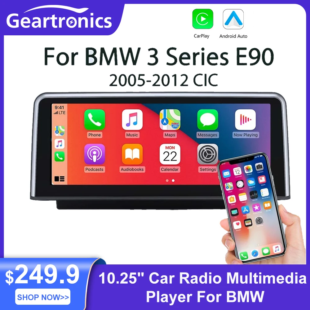 Car Radio Multimedia Player For BMW 3 Series E90 E91 E92 E93 2005-2012 10.25" IPS GPS Android 11 Audio Stereo 4G Wifi Idrive
Car Radio Multimedia Player For BMW 3 Series E90 E91 E92 E93 2005-2012 10.25" IPS GPS Android 11 Audio Stereo 4G Wifi Idrive