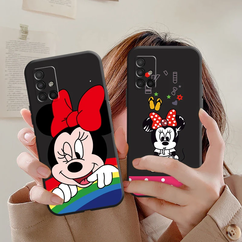 

Disney Mickey Minnie Phone Cases For Samsung S20 FE S20 S8 Plus S9 Plus S10 S10E S10 Lite M11 M12 S21 Ultra Original Smartphone