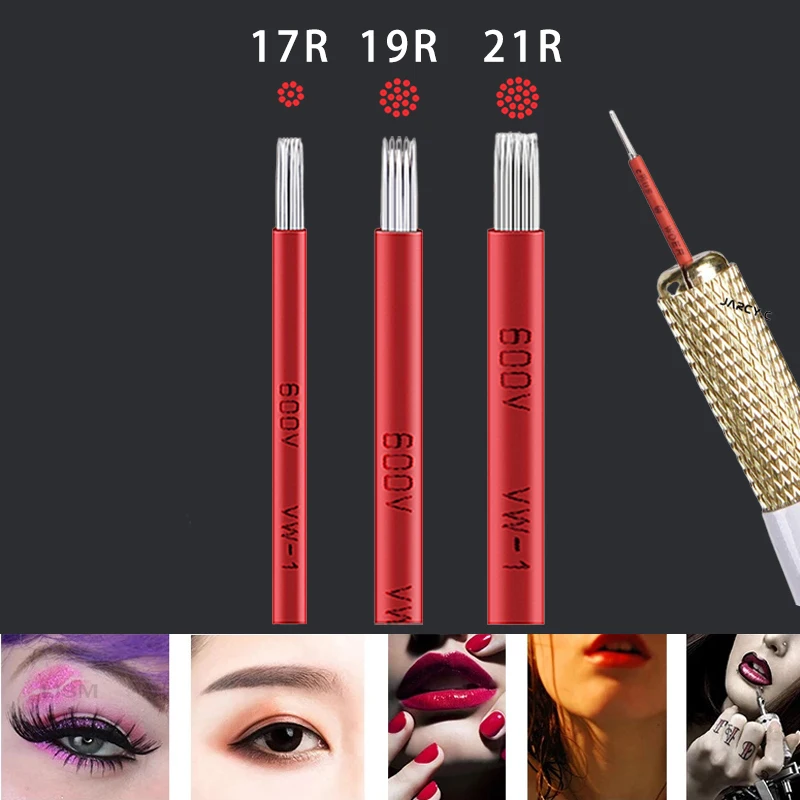50pcs R3 R5 R7 R9 R21 Round needles Microblading Needles Fog Eyeborw Makeup Blade Shading Fog Eyebrow for tattoo manual pen
50pcs R3 R5 R7 R9 R21 Round needles Microblading Needles Fog Eyeborw Makeup Blade Shading Fog Eyebrow for tattoo manual pen