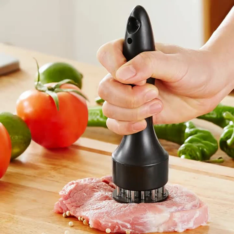 Professional Meat Grinder Stainless Steel Machine Needle Portable Meat Hammer Kitchen Tool Cooking Accessories Steak Pork Tools
Professional Meat Grinder Stainless Steel Machine Needle Portable Meat Hammer Kitchen Tool Cooking Accessories Steak Pork Tools