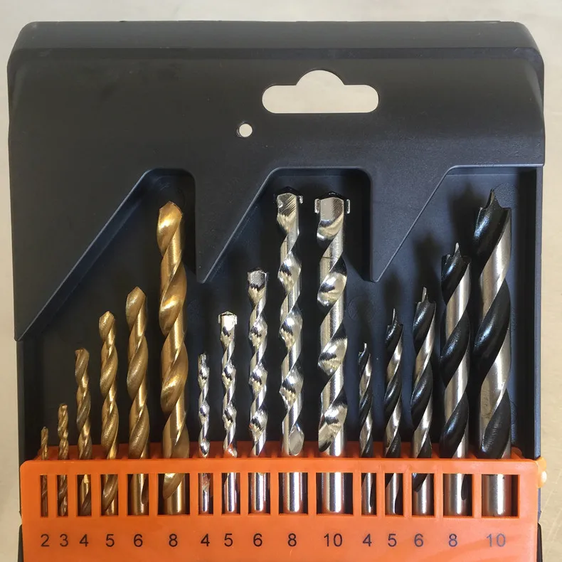 Комбинированные биты, комплект из 16 шт., трехточечные биты для работы по дереву с титановым покрытием
Комбинированные биты, комплект из 16 шт., трехточечные биты для работы по дереву с титановым покрытием