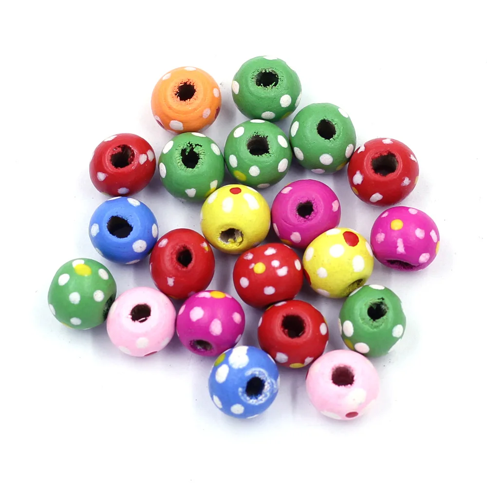 Eco-Friendly Wood Spacer Beads Wooden Dot Round Multicolor Mixed For Charm Bracelets Crafts Jewelry DIY Findings 10mm
Eco-Friendly Wood Spacer Beads Wooden Dot Round Multicolor Mixed For Charm Bracelets Crafts Jewelry DIY Findings 10mm