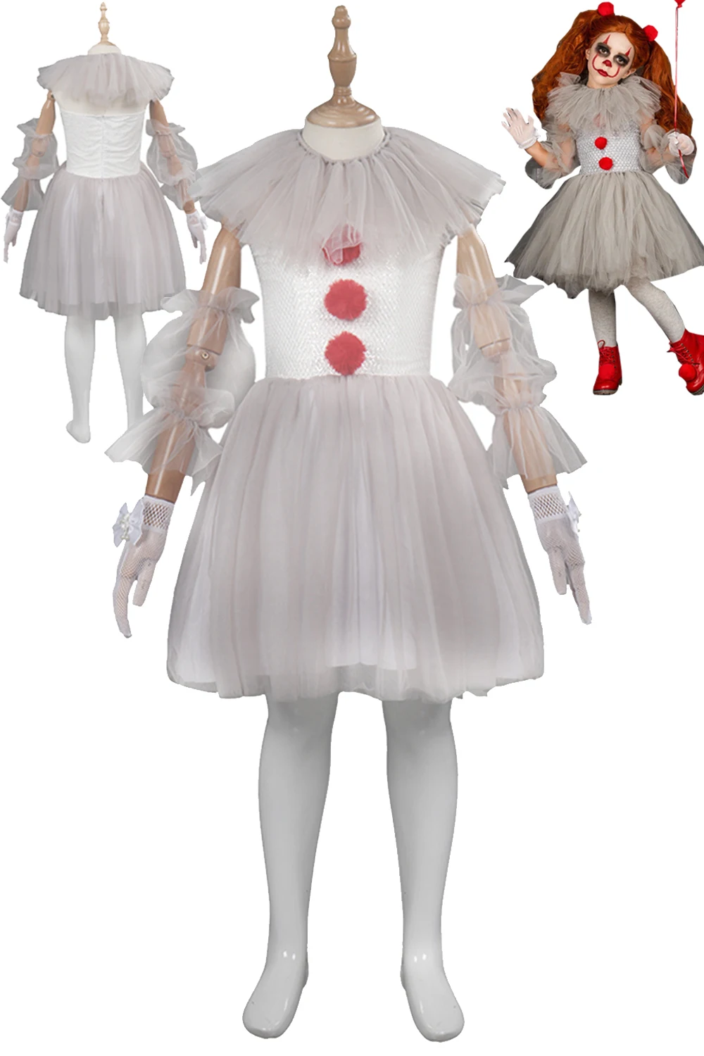 Kids Joker Cosplay Tutu Dress Girl Fantasy Costume Anime Movie Super Cos Villain Disguise Child Roleplay Halloween Party Suits
Kids Joker Cosplay Tutu Dress Girl Fantasy Costume Anime Movie Super Cos Villain Disguise Child Roleplay Halloween Party Suits