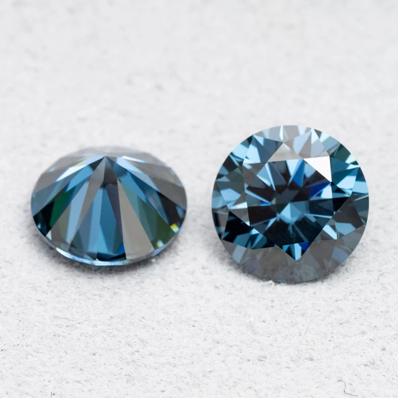 0.5-3CT Royal Blue Color VVS1 Round Moissanite Loose Stone 8 Heart 8 Arrow Moissanite Diamond Bead with Gra Pass Tester
0.5-3CT Royal Blue Color VVS1 Round Moissanite Loose Stone 8 Heart 8 Arrow Moissanite Diamond Bead with Gra Pass Tester