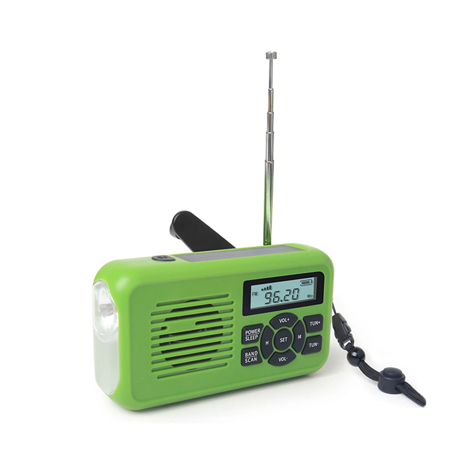 Многофункциональное аварийное радио AM/FM/WB, оповещение о погоде, солнечные радиостанции с коленчатой батареей 2000 мАч, Зарядка телефона, фона... 
Многофункциональное аварийное радио AM/FM/WB, оповещение о погоде, солнечные радиостанции с коленчатой батареей 2000 мАч, Зарядка телефона, фона...