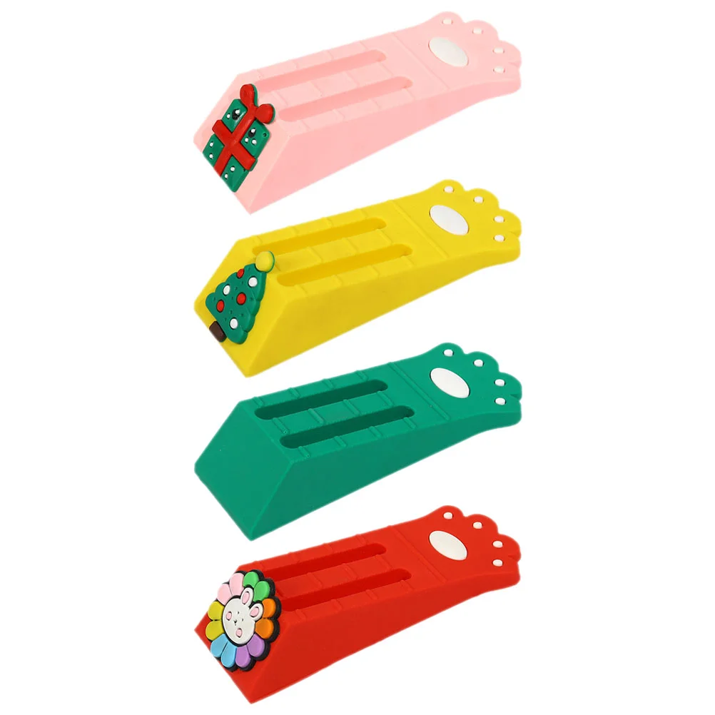 4 Pcs Door Slam Stopper Tall Doorstops Wedge Cartoon Decorative Pvc Cute Stoppers Security Safety
4 Pcs Door Slam Stopper Tall Doorstops Wedge Cartoon Decorative Pvc Cute Stoppers Security Safety