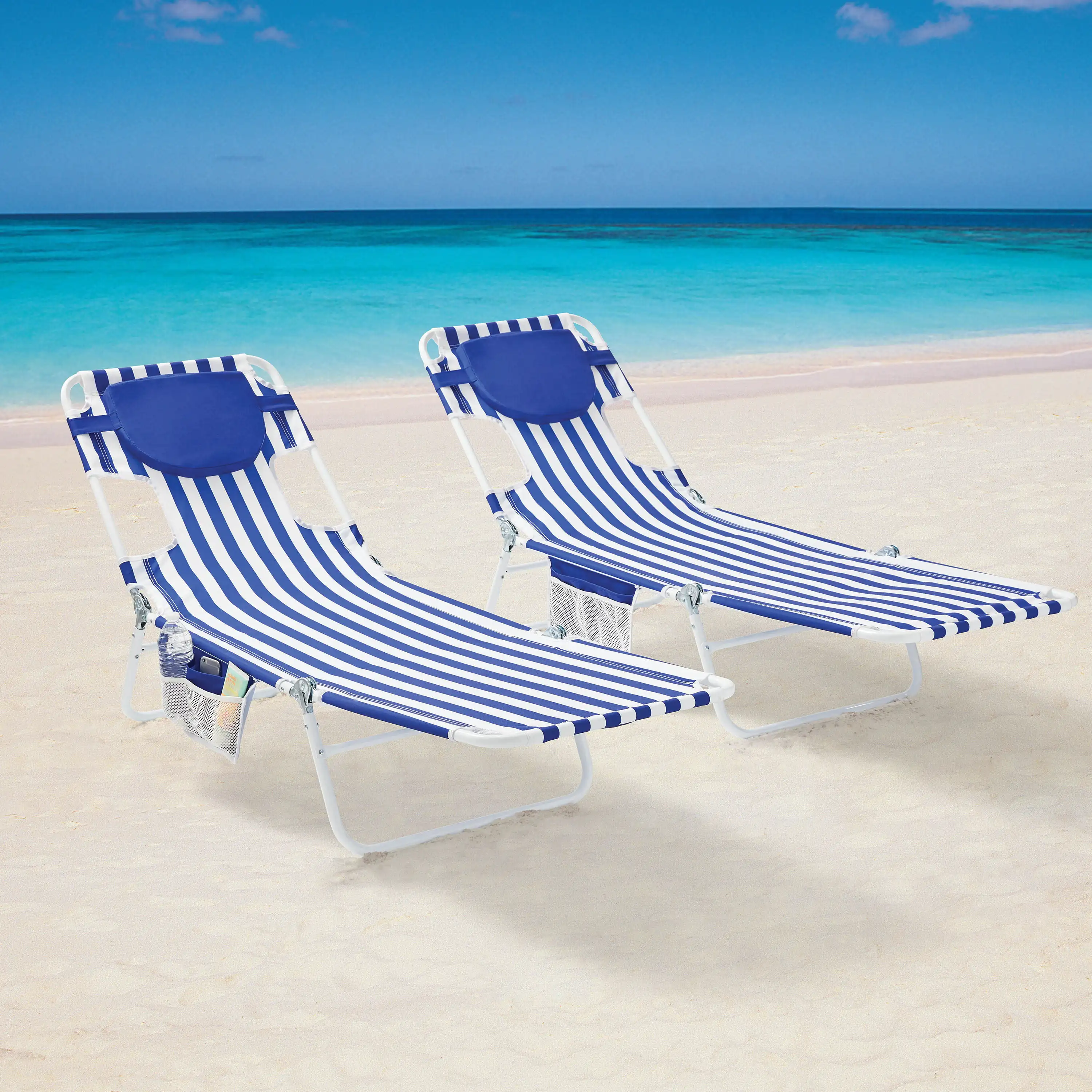 2-Pack Folding Backpack Face-Down Beach Lounger, Blue & White Stripe Beach Chair Foldable Chair Free Shipping
2-Pack Folding Backpack Face-Down Beach Lounger, Blue & White Stripe Beach Chair Foldable Chair Free Shipping