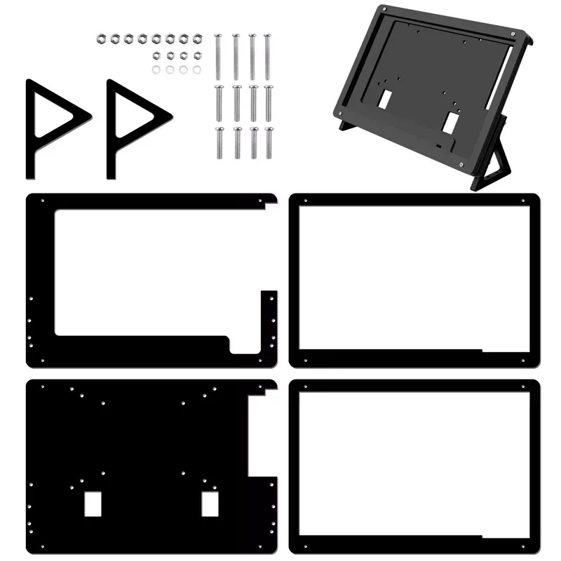 Inch Lcd Acrylic Bracket Case Contact Screen Case Holder Bracket For Raspberry Pi 3 Model B+
Inch Lcd Acrylic Bracket Case Contact Screen Case Holder Bracket For Raspberry Pi 3 Model B+