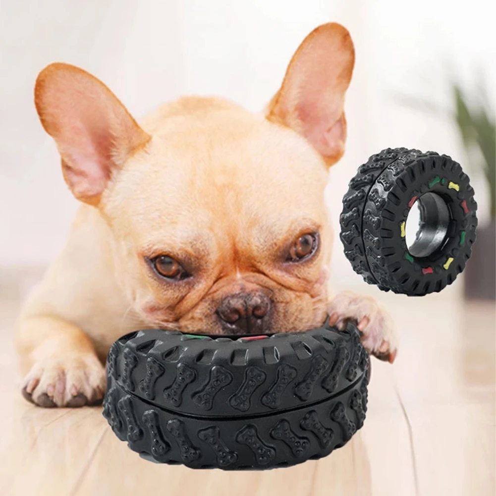 Mini Elasticity Tire Dog Cat Toy Squeak Sound Chew Treat Holder Funny Puppy Training molar Toys Dog Interactive Pet Supplies
Mini Elasticity Tire Dog Cat Toy Squeak Sound Chew Treat Holder Funny Puppy Training molar Toys Dog Interactive Pet Supplies