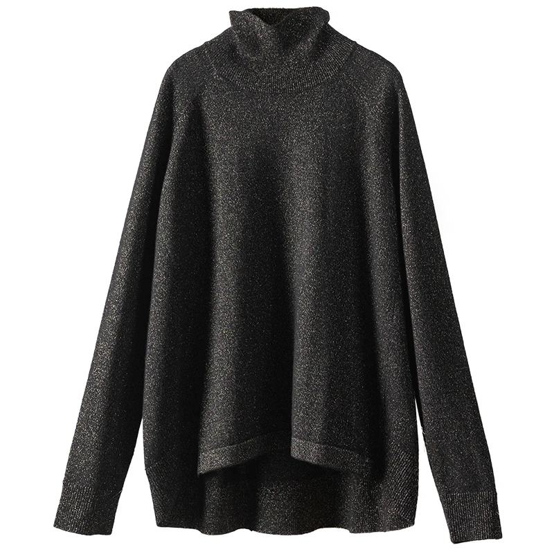Shuchan 100% Cashmere Turtleneck Sweaters High Street LOOSE Autumn/Winter Pullover Oversize Women Tops Women 2022
Shuchan 100% Cashmere Turtleneck Sweaters High Street LOOSE Autumn/Winter Pullover Oversize Women Tops Women 2022