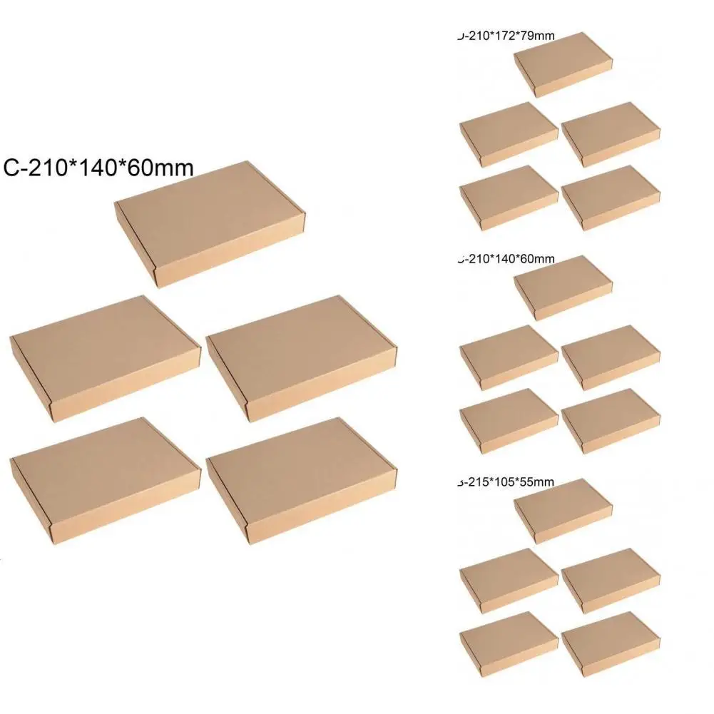 5Pcs Durable Paper Box Wear-resistant Multi-functional Carton Box Saving Space Packaging Box
5Pcs Durable Paper Box Wear-resistant Multi-functional Carton Box Saving Space Packaging Box