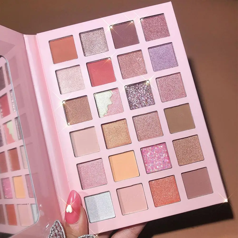 24 Colors Eyeshadow Palette Shimmer Beauty Palette Cartoon Makeup Pig Pearlescent Korean Beginners Eye Matte Cute Glitter G J5P3
24 Colors Eyeshadow Palette Shimmer Beauty Palette Cartoon Makeup Pig Pearlescent Korean Beginners Eye Matte Cute Glitter G J5P3