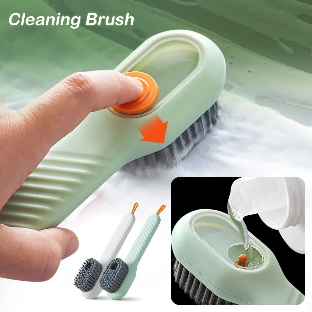 Multifunction Clothing Brush Automatic Soap Liquid Adding Shoe Brush Soft-bristled Clothes Board Brush Soap Dispenser Brus
Multifunction Clothing Brush Automatic Soap Liquid Adding Shoe Brush Soft-bristled Clothes Board Brush Soap Dispenser Brus