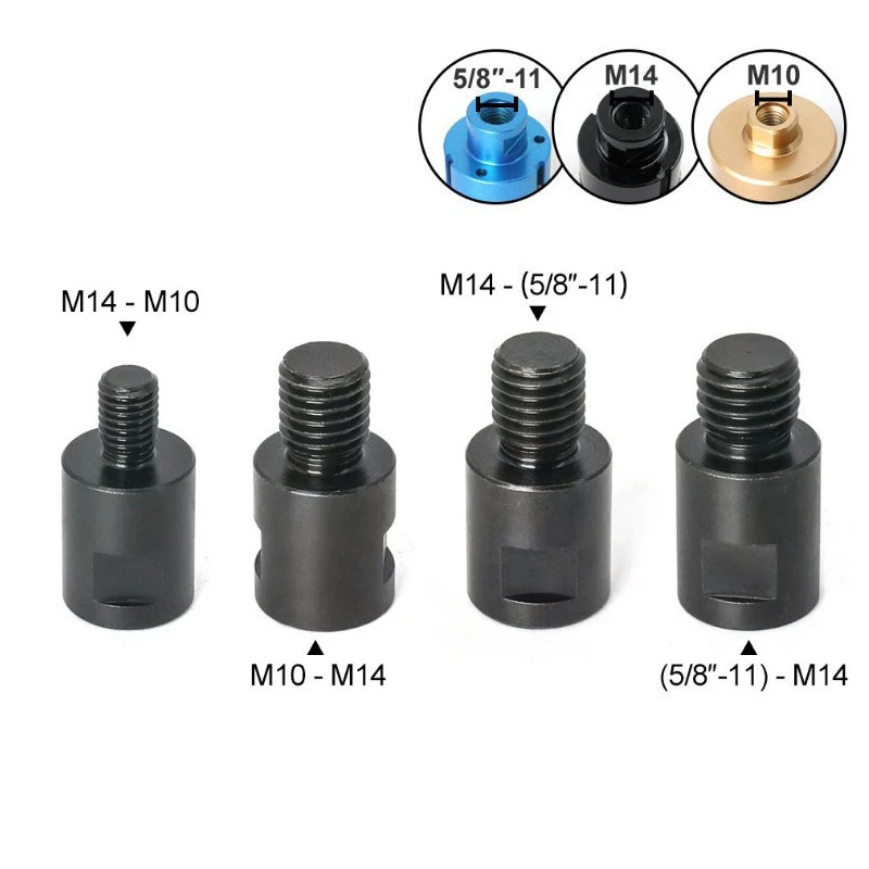 1 шт., адаптер для электрической дрели M10 M14 5/8-11
1 шт., адаптер для электрической дрели M10 M14 5/8-11