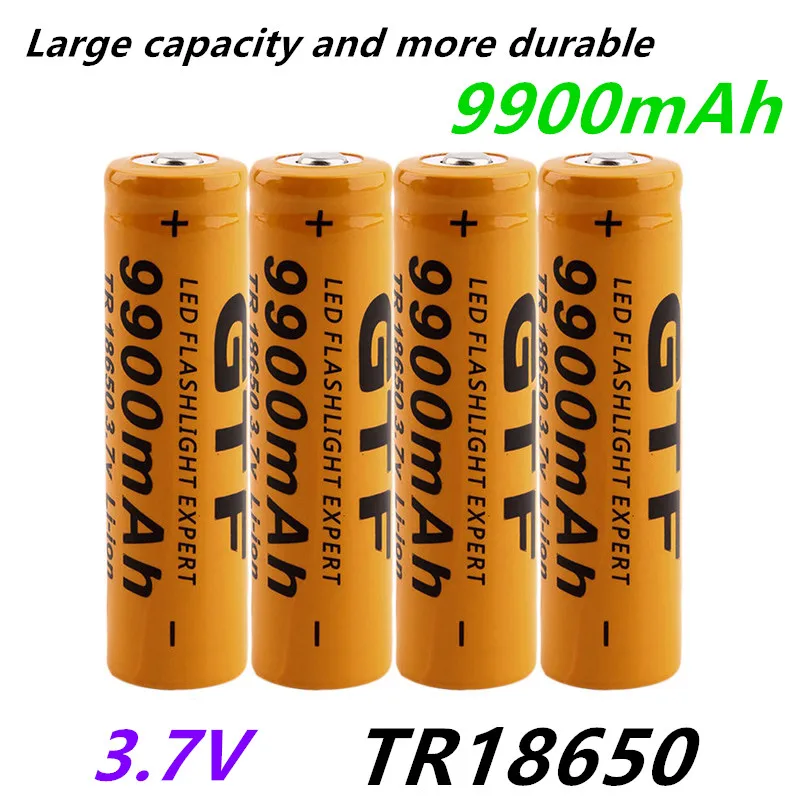 100%Original 18650 Lithium Rechargeable Battery 9900mAh Lithium Battery 3.7V for Bright Flashlight Toy Portable Source 18650.00
100%Original 18650 Lithium Rechargeable Battery 9900mAh Lithium Battery 3.7V for Bright Flashlight Toy Portable Source 18650.00