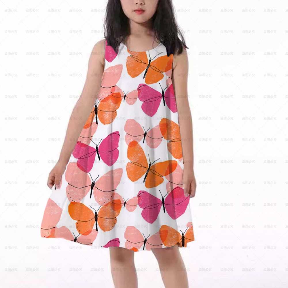 Cartoon Princess Dress Charm Kid Girls Cosplay Costume Summer Party Gown Dress 2022 Butterfly 3D print summer girls dress
Cartoon Princess Dress Charm Kid Girls Cosplay Costume Summer Party Gown Dress 2022 Butterfly 3D print summer girls dress