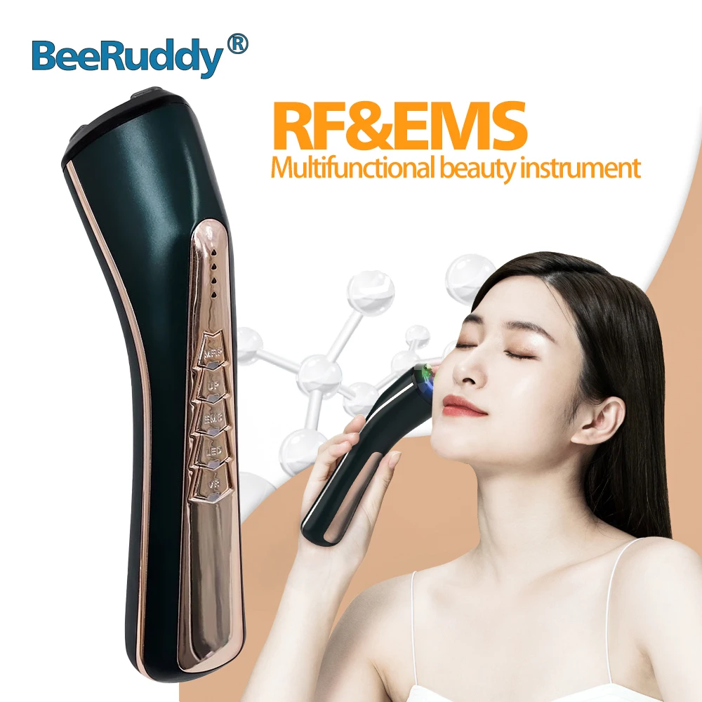 LED Light Skin Rejuvenation Instrument RF EMS VR Facial Massager Ultrasonic Machine Micro Current Lift Firming Skin Anti-Wrinkle
LED Light Skin Rejuvenation Instrument RF EMS VR Facial Massager Ultrasonic Machine Micro Current Lift Firming Skin Anti-Wrinkle