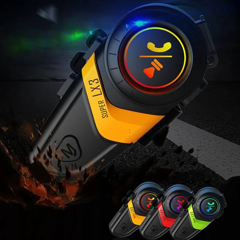 2 Pcs LX3 Helmet Bluetooth Headset Bluetooth 5.0 Motorcycle Riding Wireless Call Stereo Anti-Interference Headset
2 Pcs LX3 Helmet Bluetooth Headset Bluetooth 5.0 Motorcycle Riding Wireless Call Stereo Anti-Interference Headset