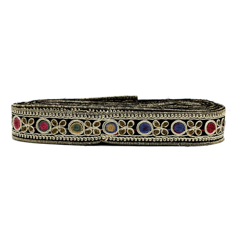 3.5-4.3 CM Wide Ethnic Minority Style Embroidered Sequins Clothing Lace Shoe Material Luggage Hanfu Accessories
3.5-4.3 CM Wide Ethnic Minority Style Embroidered Sequins Clothing Lace Shoe Material Luggage Hanfu Accessories