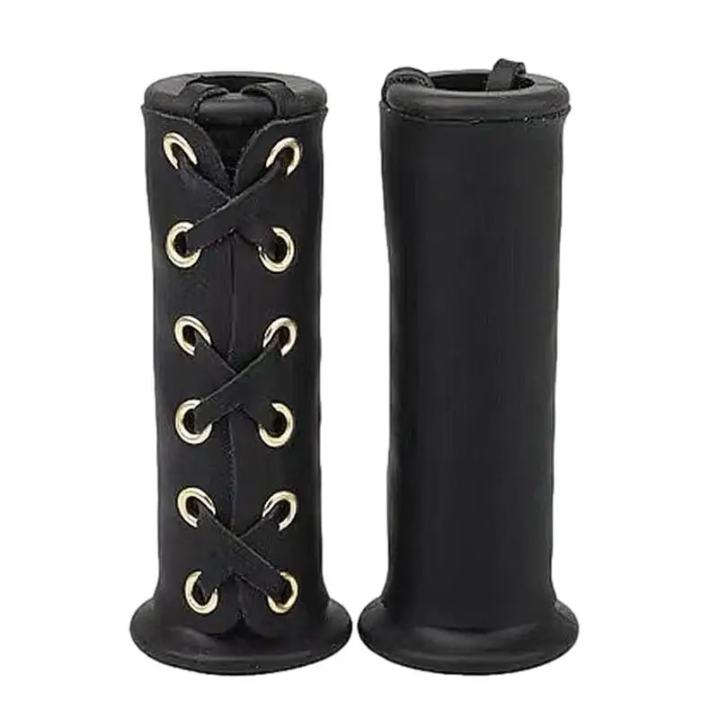Shock-absorbing Bicycle Grip Cover Retro Mountain Bike Motor Lock Grip Cover Non-slip PU Leather Hand Sewn Riding Accessories
Shock-absorbing Bicycle Grip Cover Retro Mountain Bike Motor Lock Grip Cover Non-slip PU Leather Hand Sewn Riding Accessories