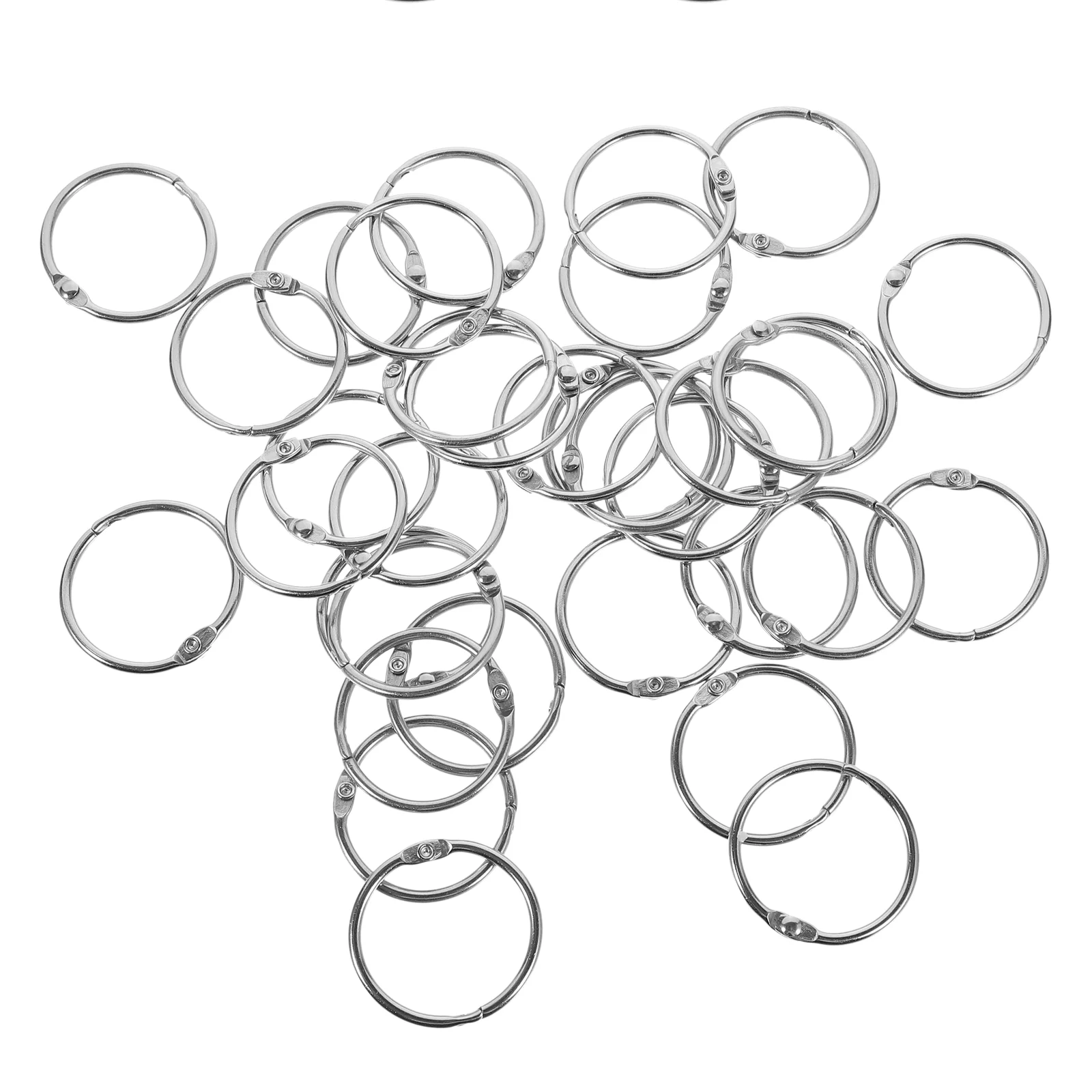 50 Pcs Card Circle Loose-leaf Buckle Office Notebook Convenient Ring Metal Wear-resistant
50 Pcs Card Circle Loose-leaf Buckle Office Notebook Convenient Ring Metal Wear-resistant