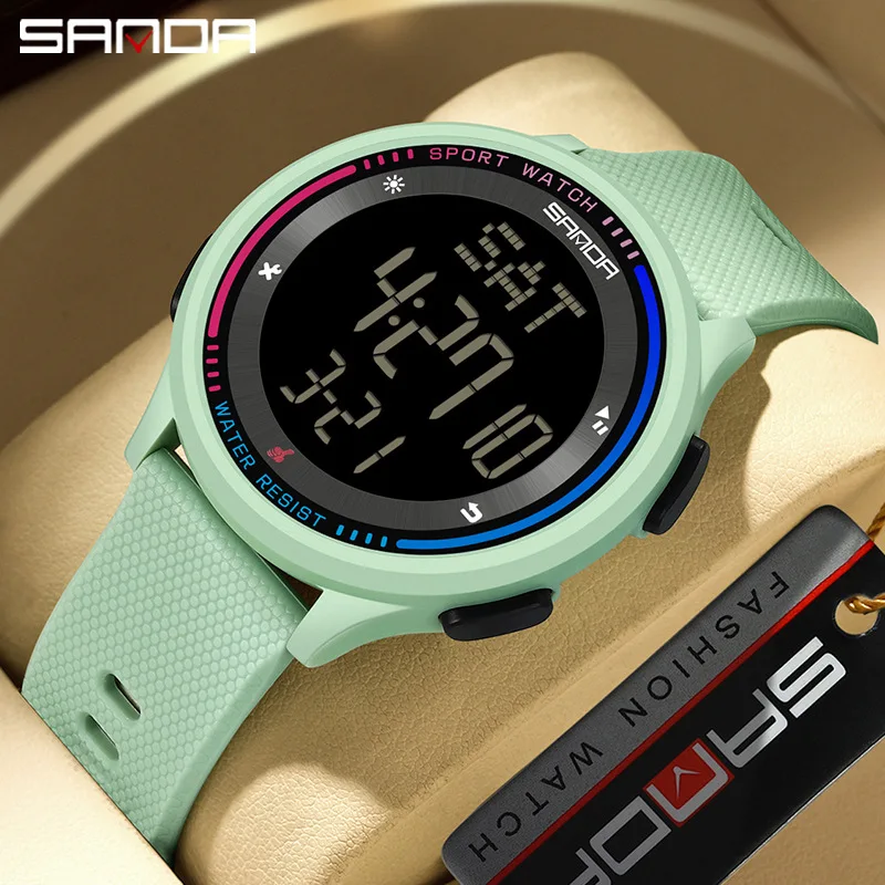 SANDA 6158 Men LED Digital Military Watch Man Sports Watches Outdoor 5Bar Waterproof Wristwatches Male Clock Relogio Masculino
SANDA 6158 Men LED Digital Military Watch Man Sports Watches Outdoor 5Bar Waterproof Wristwatches Male Clock Relogio Masculino