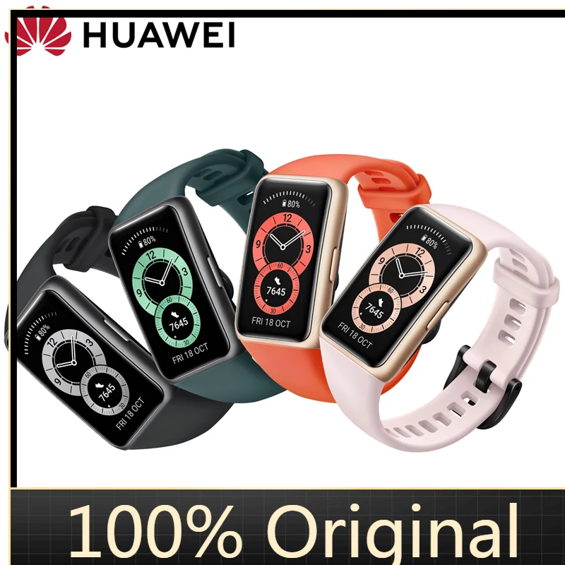 Huawei Band 6 SmartWatch,1.47 inch AMOLED Display Heart Rate Tracker Sleep Monitor Smart Band Bracelet 5 ATM Waterproof
Huawei Band 6 SmartWatch,1.47 inch AMOLED Display Heart Rate Tracker Sleep Monitor Smart Band Bracelet 5 ATM Waterproof