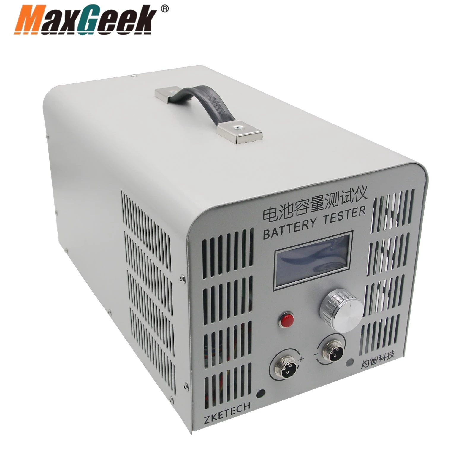 Maxgeek EBD-B10H Lead-acid Lithium Battery Capacity Tester Electric Bicycle Battery 12-72V 5-10A Discharge Tester
Maxgeek EBD-B10H Lead-acid Lithium Battery Capacity Tester Electric Bicycle Battery 12-72V 5-10A Discharge Tester