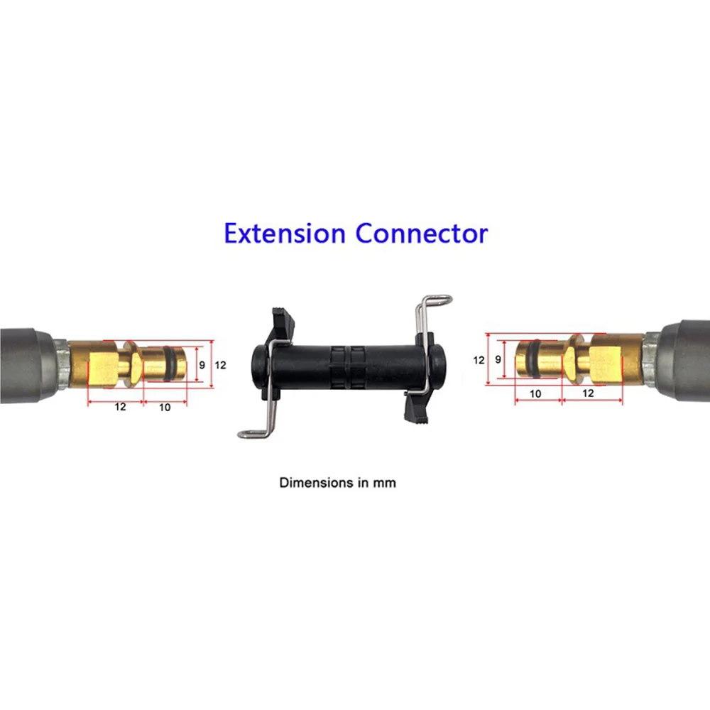Cleaning Hose Extension Water Black For Karcher K-Series Replacement Accessory Connector Nylon Equipment Durable
Cleaning Hose Extension Water Black For Karcher K-Series Replacement Accessory Connector Nylon Equipment Durable