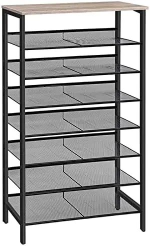 Shoe , Large Capacity Shoe Shelf, Stable and Sturdy, Shoe Storage Organizer with Flat & Slant Adjustable Metal Shelves, for
Shoe , Large Capacity Shoe Shelf, Stable and Sturdy, Shoe Storage Organizer with Flat & Slant Adjustable Metal Shelves, for